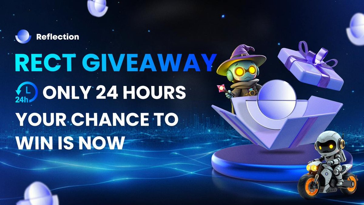 ReflectionAI (@reflectionai_) on Twitter photo ๐ 24Hour Flash Giveaway โ Your Chance to Win $RECT! ๐
๐ข Turn on notifications so you donโt miss out! ๐
๐ฐ How to participate? Itโs easy!
1๏ธโฃ Join the Reflection Announcement Channel Here: t.me/+hXYhFlpzDS00Mโฆ
2๏ธโฃ Play Lucky Spin, screenshot & share in the Telegram group: ๐ 24Hour Flash Giveaway โ Your Chance to Win $RECT! ๐
๐ข Turn on notifications so you donโt miss out! ๐
๐ฐ How to participate? Itโs easy!
1๏ธโฃ Join the Reflection Announcement Channel Here: t.me/+hXYhFlpzDS00Mโฆ
2๏ธโฃ Play Lucky Spin, screenshot & share in the Telegram group: