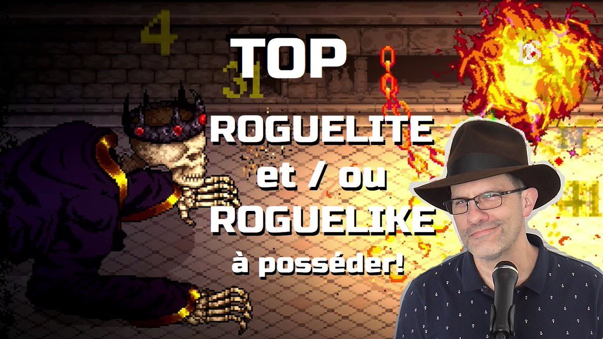 TOP 5 de jeux vidéo de type #roguelite et #roguelike à posséder (et qui sont fort agréables à jouer de façon portable). youtu.be/4fjl0b8vz5Q?si…