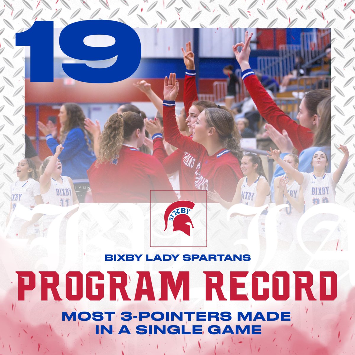 Bixby Lady Spartan Basketball (@bixbywbb) on Twitter photo We let it fly—and history was made! Last week we set a new program record for most threes made in a single game! 👌🔥
#GBG | <a href="/HomeofSpartans/">Bixby Spartan Athletics</a> We let it fly—and history was made! Last week we set a new program record for most threes made in a single game! 👌🔥
#GBG | <a href="/HomeofSpartans/">Bixby Spartan Athletics</a>