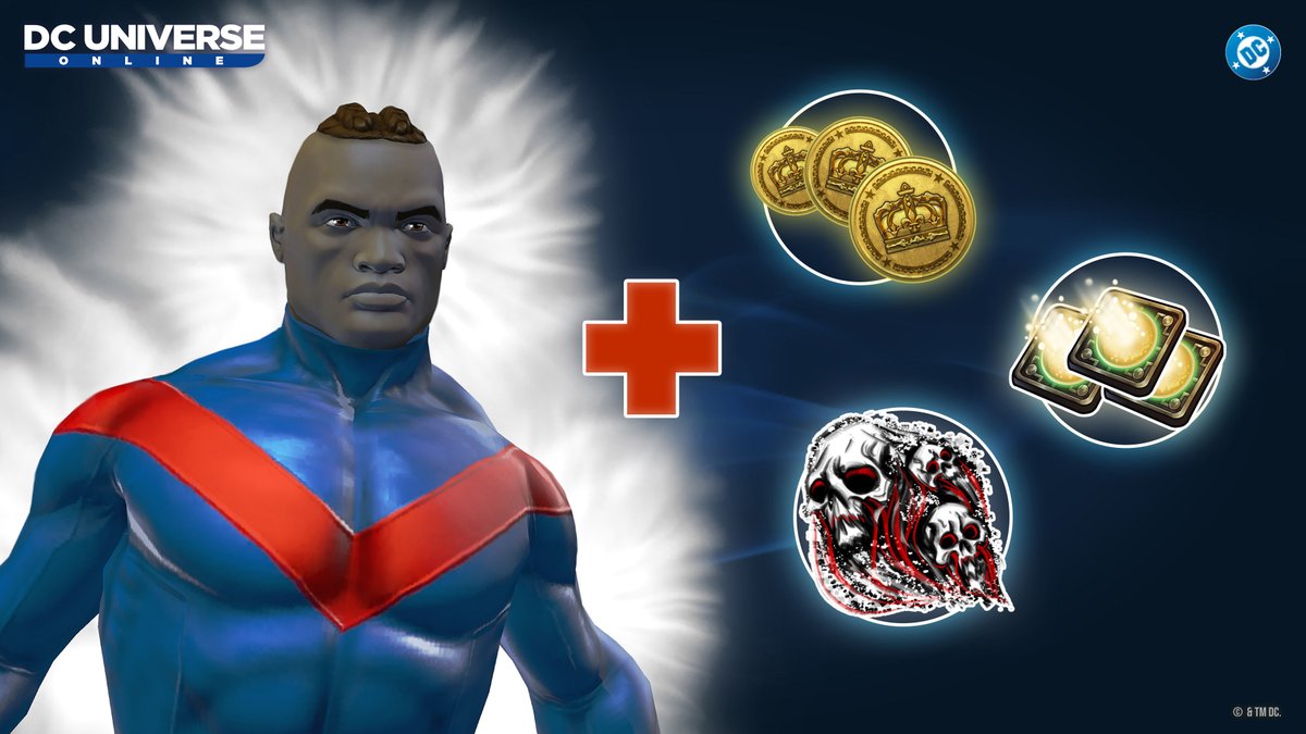 DCUO's tweet photo. ⌛ONE WEEK LEFT: Ultimate Recruitment Event
Level a new character to 30 before the event ends and earn rewards!
💙White Radiant Aura
💙30 Pack of Kaznia Crowns
💙30 Pack of Source Marks...and more!

Plus, all players get a free extra character slot!
🔗https://t.co/0xttlLz1Gl https://t.co/22piov8ASN