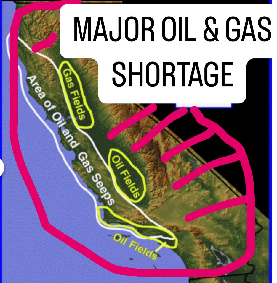 MikeUmbro's tweet image. You could make the same map for California although it would look like this…

January 20 was the Declaration of a National Energy Emergency due to policy failures in the Northeast and Western United States. 

This is why…time to UNLEASH!