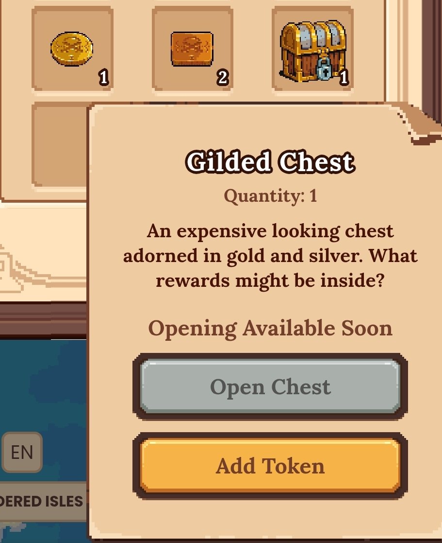 Playing PVP Tournaments in <a href="/DeFiKingdoms/">DeFi Kingdoms 🔺🌿</a> is so much fun! Can't wait to see what treasure lies in this chest I won in the Gold Rush Open tournament a few days ago ✨️😈👀👀👀