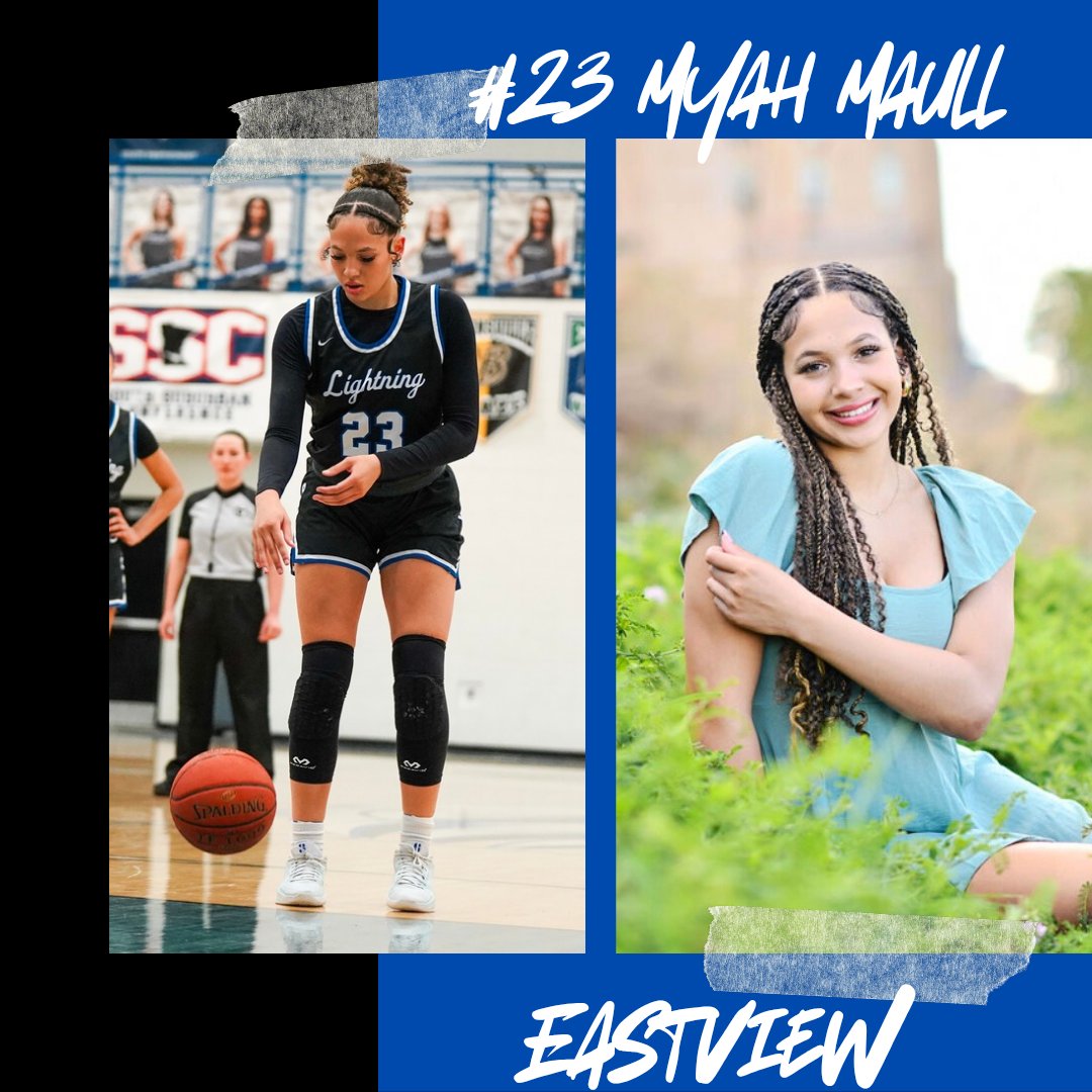 MGBCA AllStarSeries (@mngbballallstar) on Twitter photo Up Next- Representing the Eastview Lightning- 5'8" Wing #23 Myah Maull! Myah is headed to the NSIC next season to play for the Warriors of Winona State University! Congrats <a href="/MaullMyah/">Myah Maull</a> on being named a 4A All-Star! See you in Northfield! <a href="/EVGBB/">EVGBB</a> <a href="/WinonaStateWBB/">Winona State WBB</a> <a href="/EVHSAthletics/">Eastview Athletics</a> Up Next- Representing the Eastview Lightning- 5'8" Wing #23 Myah Maull! Myah is headed to the NSIC next season to play for the Warriors of Winona State University! Congrats <a href="/MaullMyah/">Myah Maull</a> on being named a 4A All-Star! See you in Northfield! <a href="/EVGBB/">EVGBB</a> <a href="/WinonaStateWBB/">Winona State WBB</a> <a href="/EVHSAthletics/">Eastview Athletics</a>