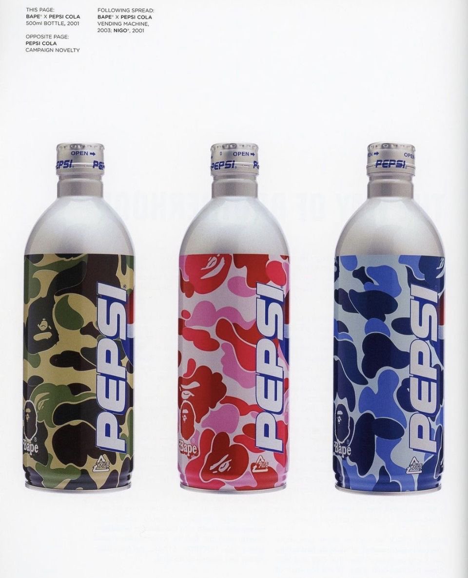 grailedpolice's tweet image. Bape x Pepsi (2001)