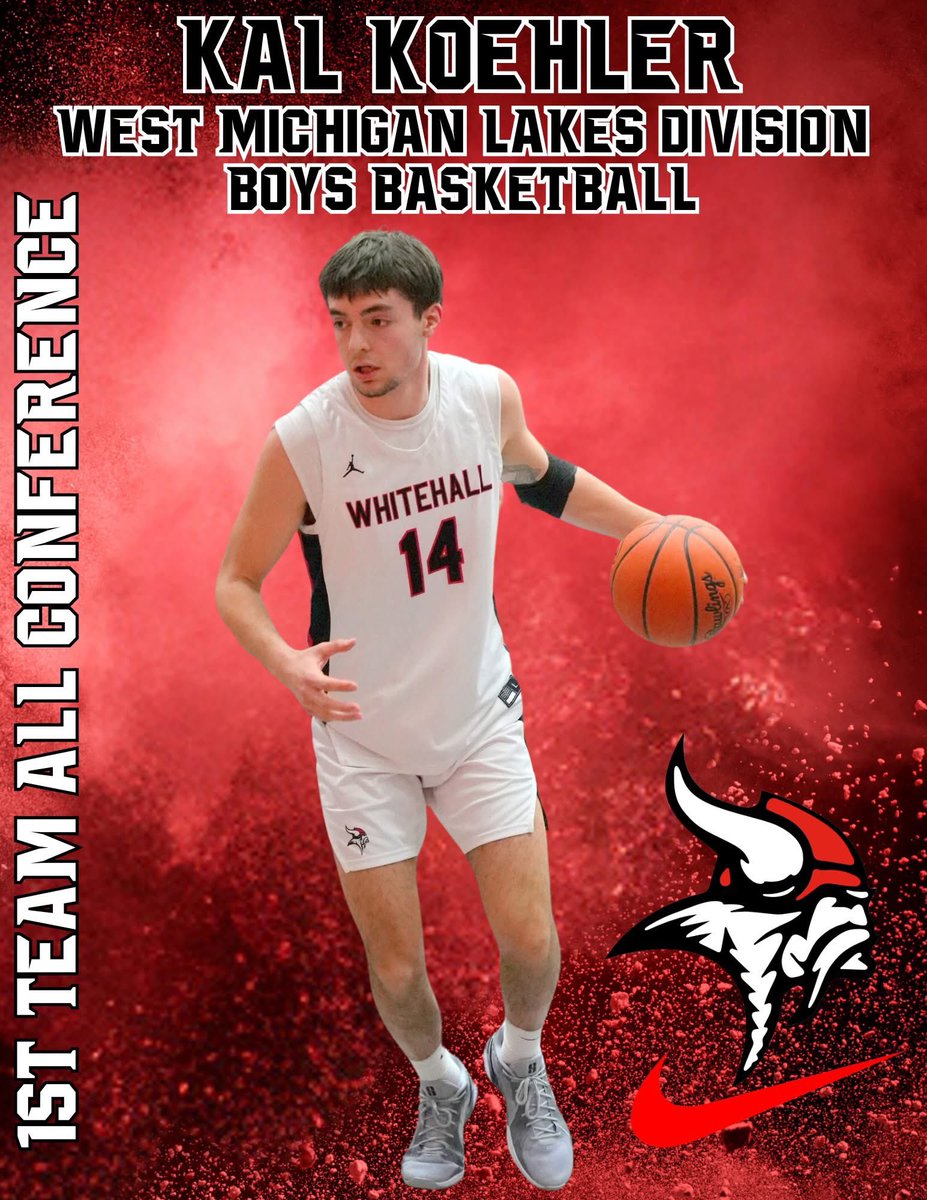 Congrats to 3x WMC Lakes division First Team All Conference player <a href="/KalKoehler/">KalKoehler</a>