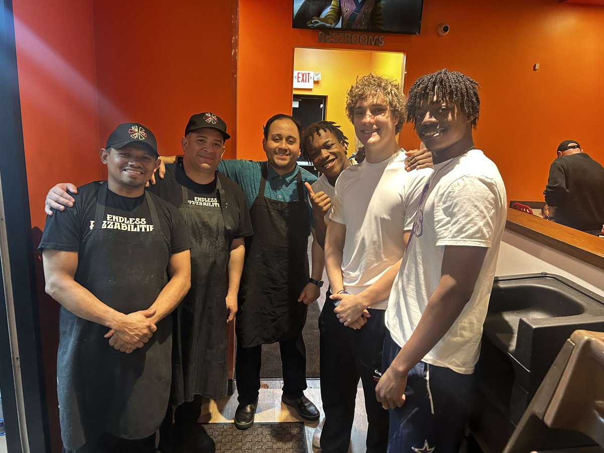 Theodore Penn (@theodorepenn9) on Twitter photo Showing love and support after first day of #rangermaker at cicis hope to grow stronger in the community
<a href="/Brett_Gilchrist/">Brett Gilchrist</a> <a href="/LSHSRangers/">Lone Star Rangers</a> <a href="/CoachJRayburn/">Jeff Rayburn</a> <a href="/Staffordsports/">StaffordAthletics</a> <a href="/LSHS_FBRecruits/">Lone Star HS Football Recruiting</a> <a href="/coach_johnson05/">Coach J_Johnson</a> Showing love and support after first day of #rangermaker at cicis hope to grow stronger in the community
<a href="/Brett_Gilchrist/">Brett Gilchrist</a> <a href="/LSHSRangers/">Lone Star Rangers</a> <a href="/CoachJRayburn/">Jeff Rayburn</a> <a href="/Staffordsports/">StaffordAthletics</a> <a href="/LSHS_FBRecruits/">Lone Star HS Football Recruiting</a> <a href="/coach_johnson05/">Coach J_Johnson</a>