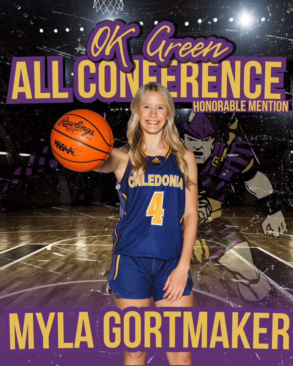 Caledonia Girls Basketball (@calgirlsbball) on Twitter photo Congratulations to Emily Stauffer and Lakely Bottum who were named 1st team All-Conference. Myla Gortmaker earned a spot on the Honorable Mention list. Way to go girls! Congratulations to Emily Stauffer and Lakely Bottum who were named 1st team All-Conference. Myla Gortmaker earned a spot on the Honorable Mention list. Way to go girls!