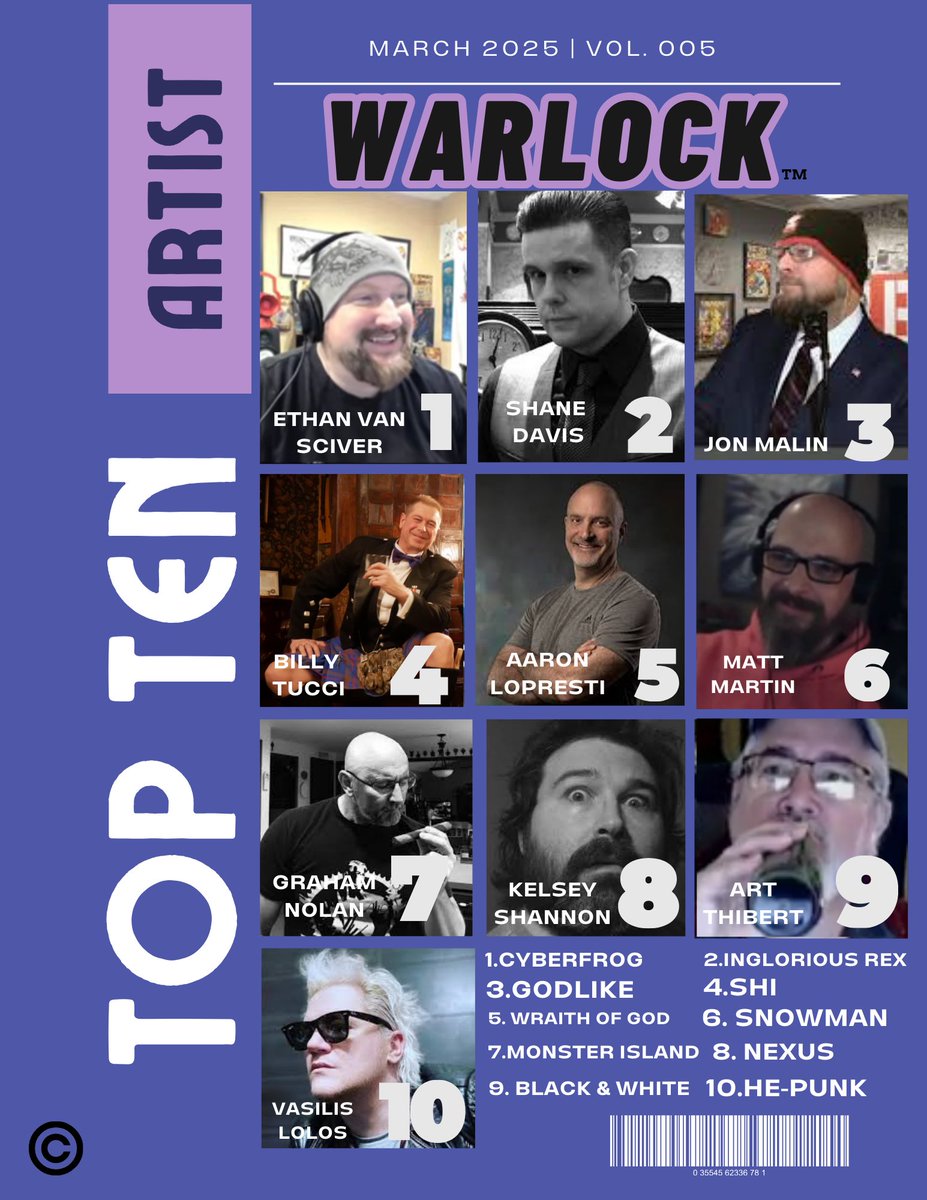 WarlockComics's tweet image. WARLOCK (Independent Comics Magazine) Mar | Vol. 005 Part One (Pg1-4) #comics #Comicsgate #ComicArt @EthanVanSciver @shanedavisart @JonMalin @WartTheWizard @__RiseAgain__ @ArtThibert @aaronlopresti @gnolan12 @VLolosOfficiel @BillyTucci
@44numskull @TheBoschFawstin @comickelsey
