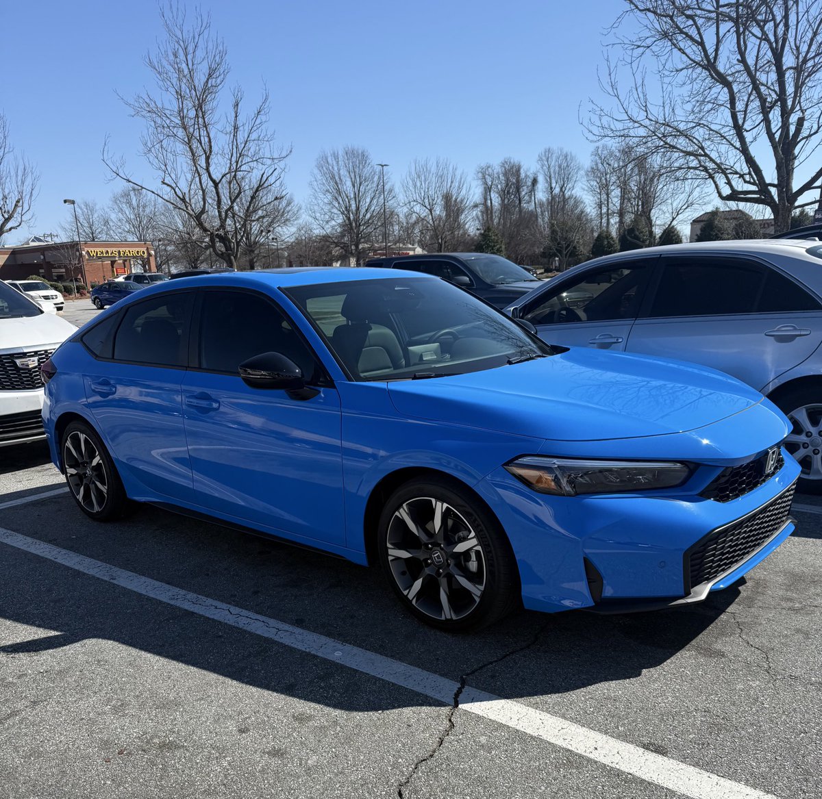 Looking at my car reminds me every time that anything I set my mind to, will turn into my reality. 💙 #2025in2025 #HondaGirl #ImJustAGirl