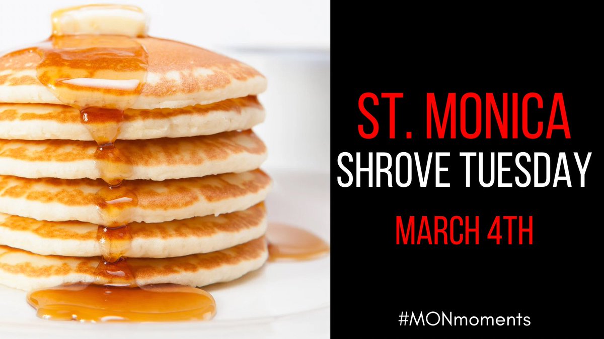 St. Monica School (@stmonicaocsb) on Twitter photo We’re excited for Shrove Tuesday tomorrow! 🥞 Our amazing <a href="/StMonicaPC/">St. Monica Parent Council</a> is coming in to make delicious pancakes for all our Bulldogs! 🐾 #MONmoments We’re excited for Shrove Tuesday tomorrow! 🥞 Our amazing <a href="/StMonicaPC/">St. Monica Parent Council</a> is coming in to make delicious pancakes for all our Bulldogs! 🐾 #MONmoments