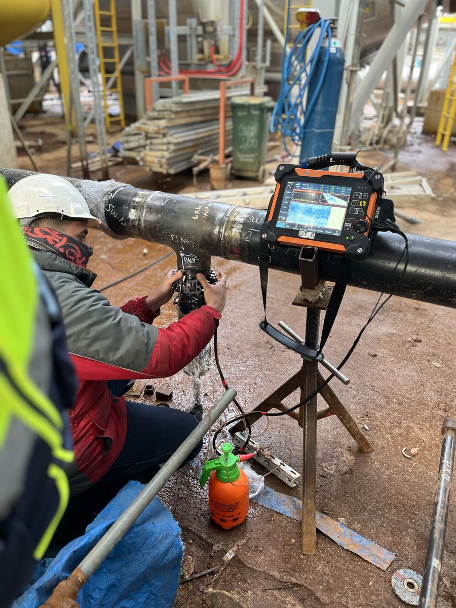 ndt_siui's tweet image. PAUT applications in petrochemical plant installation.
Applied standard: ASME B31.3
Equipment: #SyncScan