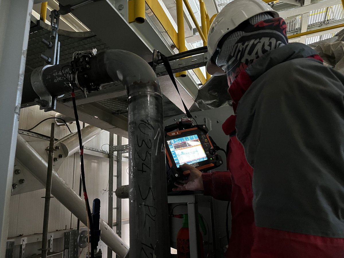ndt_siui's tweet image. PAUT applications in petrochemical plant installation.
Applied standard: ASME B31.3
Equipment: #SyncScan