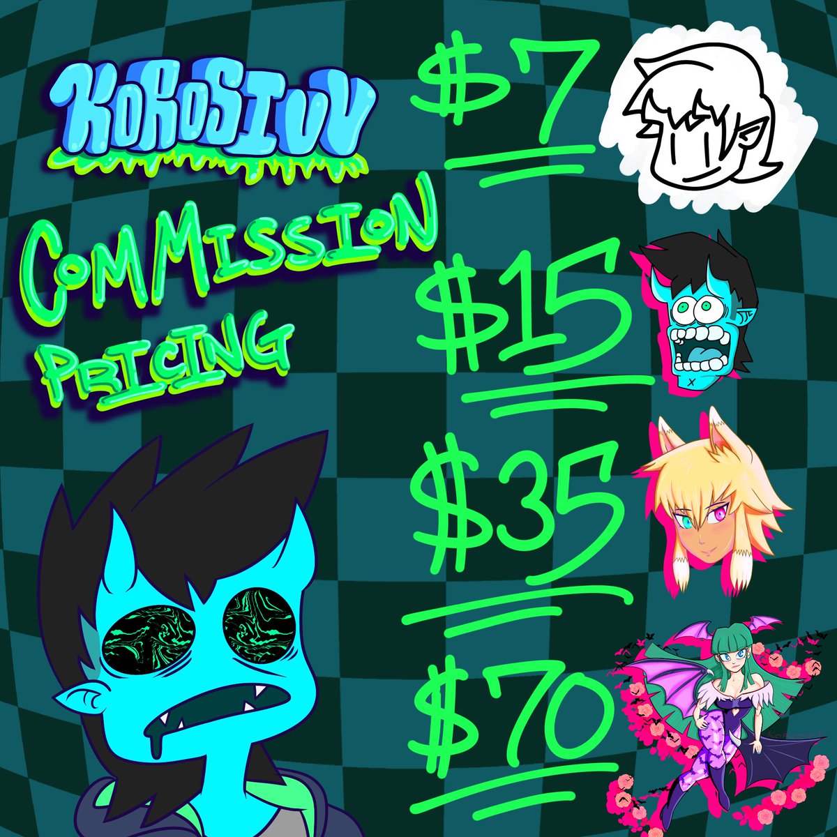 KoroSivv's tweet image. COMMISSIONS ARE OPEN, 5 SLOTS OPEN! I’ll draw people, monsters, and some other designs, but I suck at Mecha. Will review what I feel comfortable drawing. All prices USD
