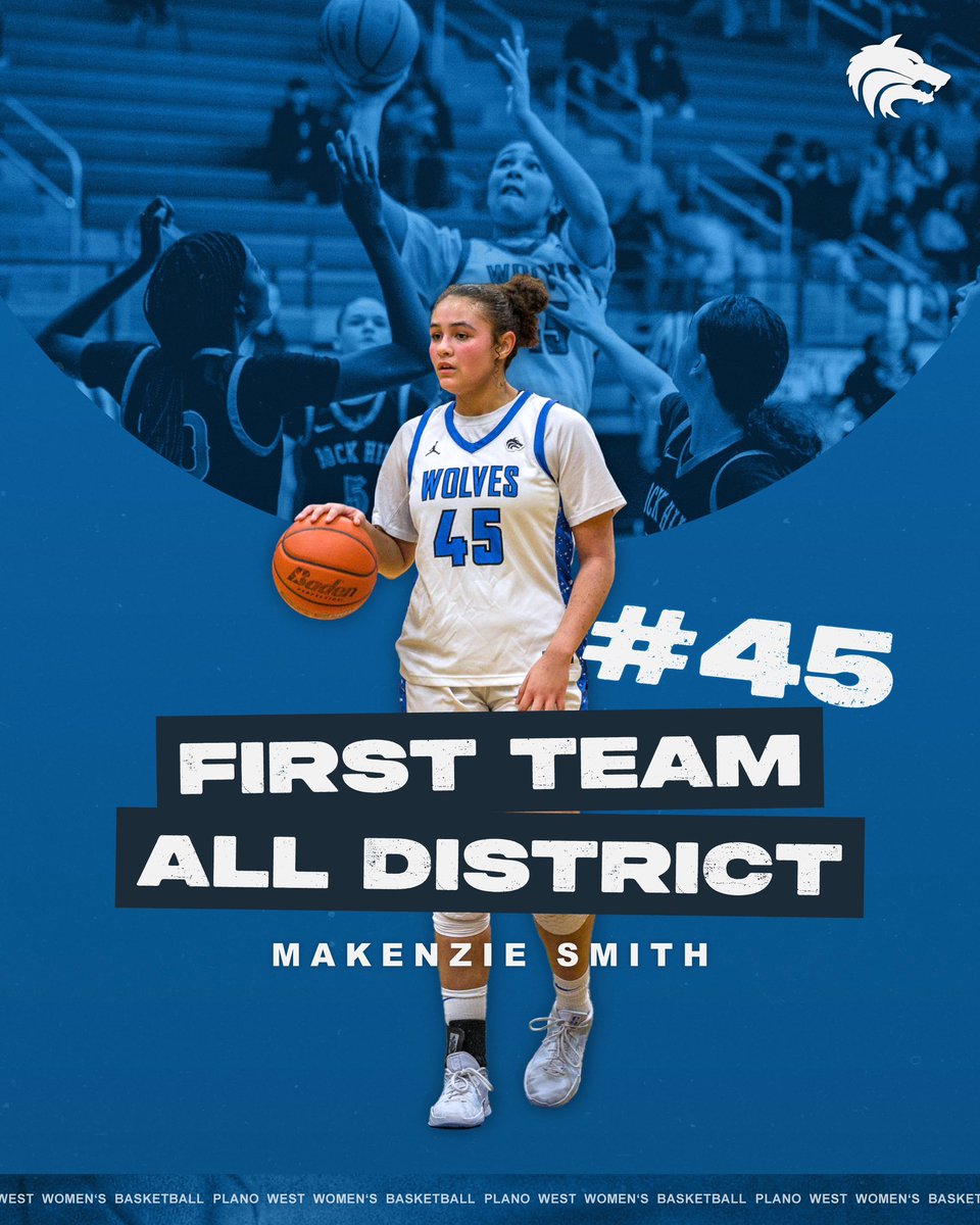 Plano West All-District 1st Team - Makenzie Smith! Back2Back‼️