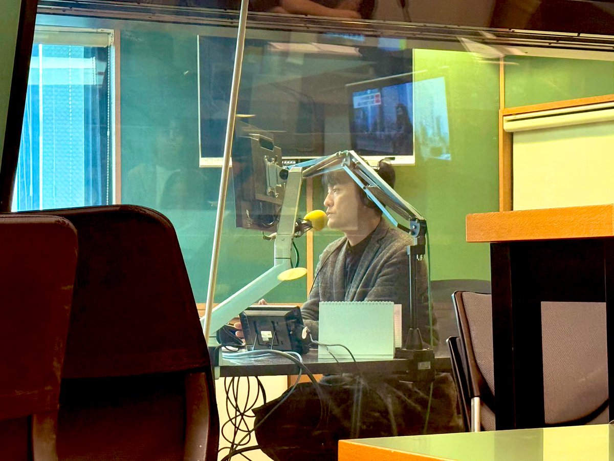 生出演中です♩

#fmcocolo765 #まちゃお765 <a href="/ciao_765/">FM COCOLO『CIAO 765』</a> 
#森山直太朗 #新世界 #素晴らしい世界は何処に
<a href="/eiga_naotaro/">映画「素晴らしい世界は何処に」公式アカウント</a>