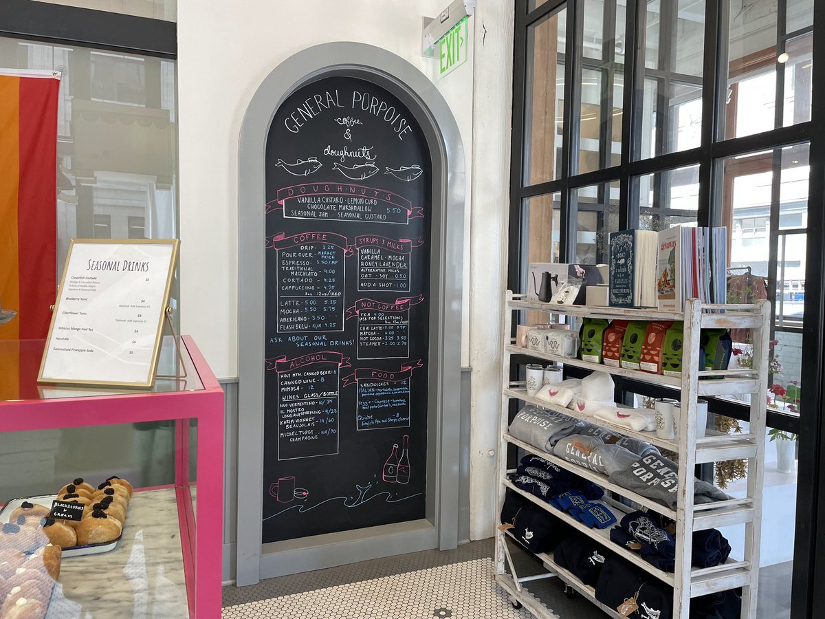 Are you looking for amazing doughnuts and delicious coffee from roasters like <a href="/NightSwimCoffee/">Night Swim Coffee</a> and <a href="/Stampactcoffee/">Stamp Act Coffee</a> in the Seattle area? Head over to a <a href="/gpdoughnuts/">General Porpoise</a> location to satisfy thy cravings

Post is here: purecoffeeblog.com/2024/10/genera… 

#fillinthecoffeemap