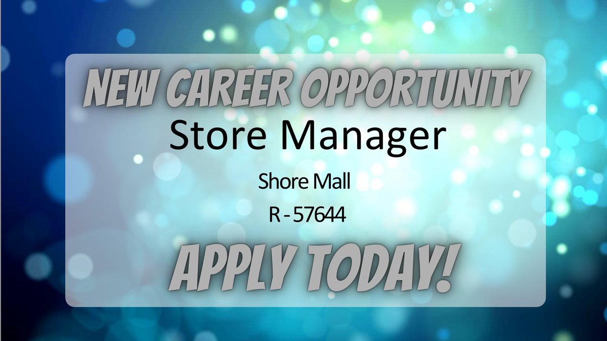 Open Opportunity in South Jersey!  Come join a winning team! #Southsiders