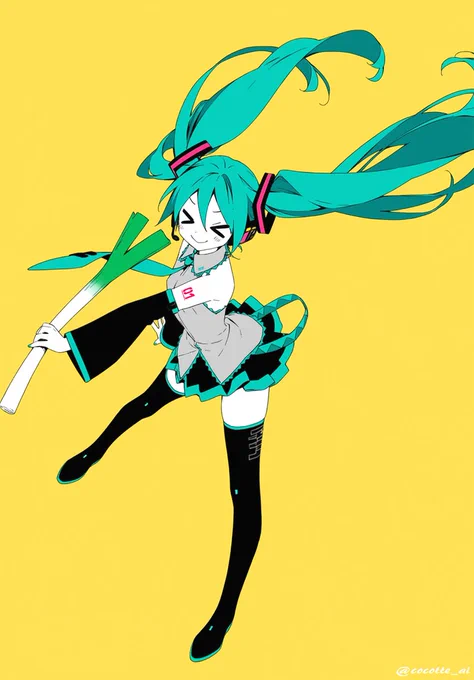 #初音ミク ネギーーー! 