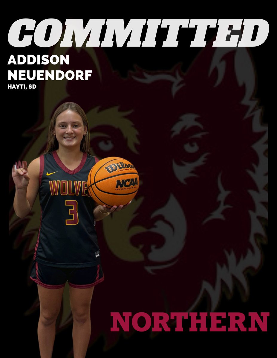 Addison Neuendorf (@addisonneuendo2) on Twitter photo I’m excited to announce my commitment to Northern State University🐺 <a href="/CoachK_NSU/">Paula Krueger</a> <a href="/kb_katiebourk/">Katie Bourk</a> <a href="/NSU_CoachLees/">Coach Lees🏀</a> <a href="/nsuwolves_wbb/">NSU Wolves WBB</a> I’m excited to announce my commitment to Northern State University🐺 <a href="/CoachK_NSU/">Paula Krueger</a> <a href="/kb_katiebourk/">Katie Bourk</a> <a href="/NSU_CoachLees/">Coach Lees🏀</a> <a href="/nsuwolves_wbb/">NSU Wolves WBB</a>