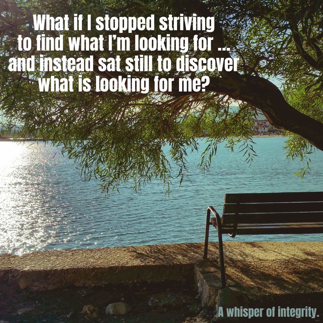johnblumberg's tweet image. WHISPER 1206  #Stop #Striving #LookingFor #Still #LookingForMe #ROI #ReturnOnIntegrity #CoreValues #Connection #Wholeness