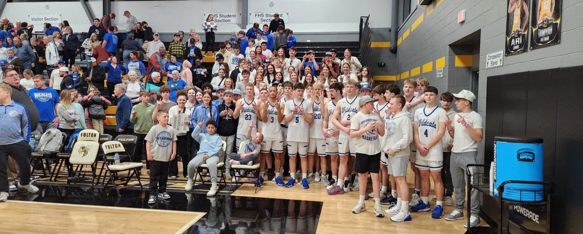 ActivitiesMoco's tweet photo. Class 3 Boys Sectional 

Final 

Montgomery County 62

Steelville 33

Congrats Coaches and Players 

Quarterfinal information will be posted tomorrow morning 

Go Wildcats https://t.co/Pb0D1CASUs