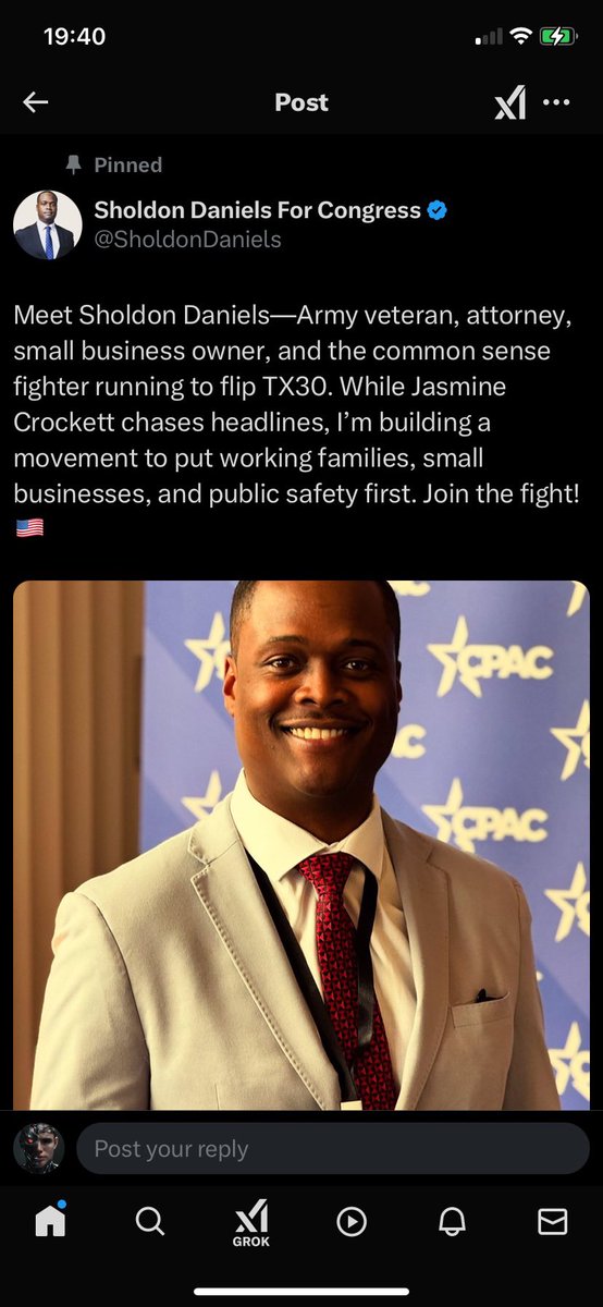 <a href="/DefiyantlyFree/">Insurrection Barbie</a> <a href="/RepJasmine/">Congresswoman Jasmine Crockett</a> Let’s help him unseat her