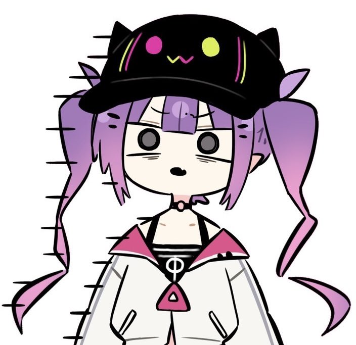 karaage_salmon's tweet image. 次の動画で使う予定の常闇トワさん