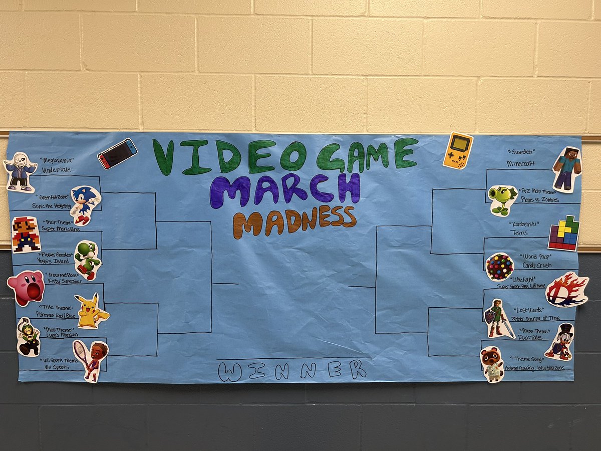 March Madness meets music! Our Lions will be diving into the world of video game soundtracks, listening to epic scores, and voting for their favorites in our very own musical bracket. Let the (video) games begin! 🎶🎮
