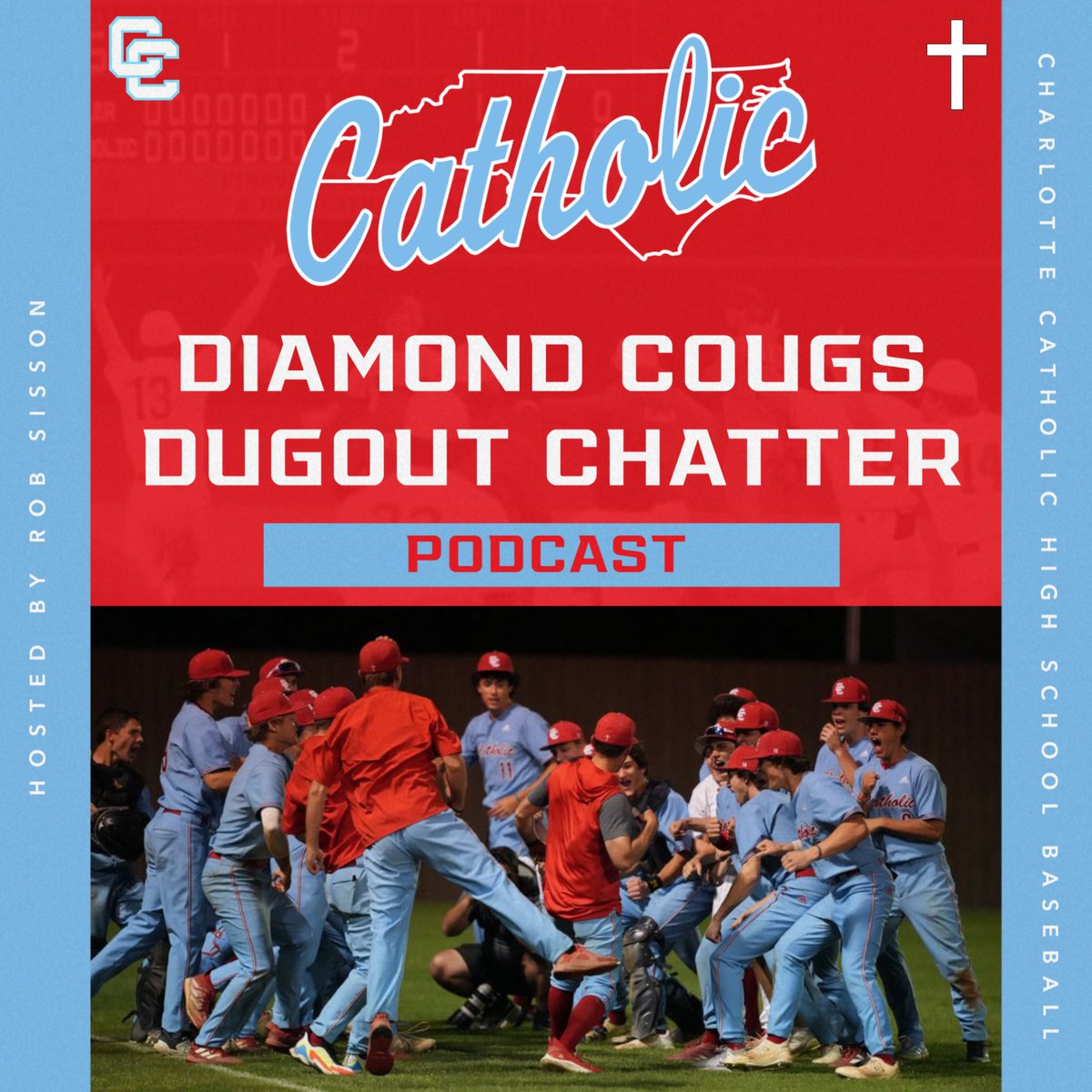 Excited to release the first episode of our new coaches show! Tune in to hear Host Rob Sisson and Head Coach Eddie Hull discuss week one of the season and preview week two against Providence!

open.spotify.com/episode/3RlNjK…

#CatholicBSB || #RollCougs || #HTT