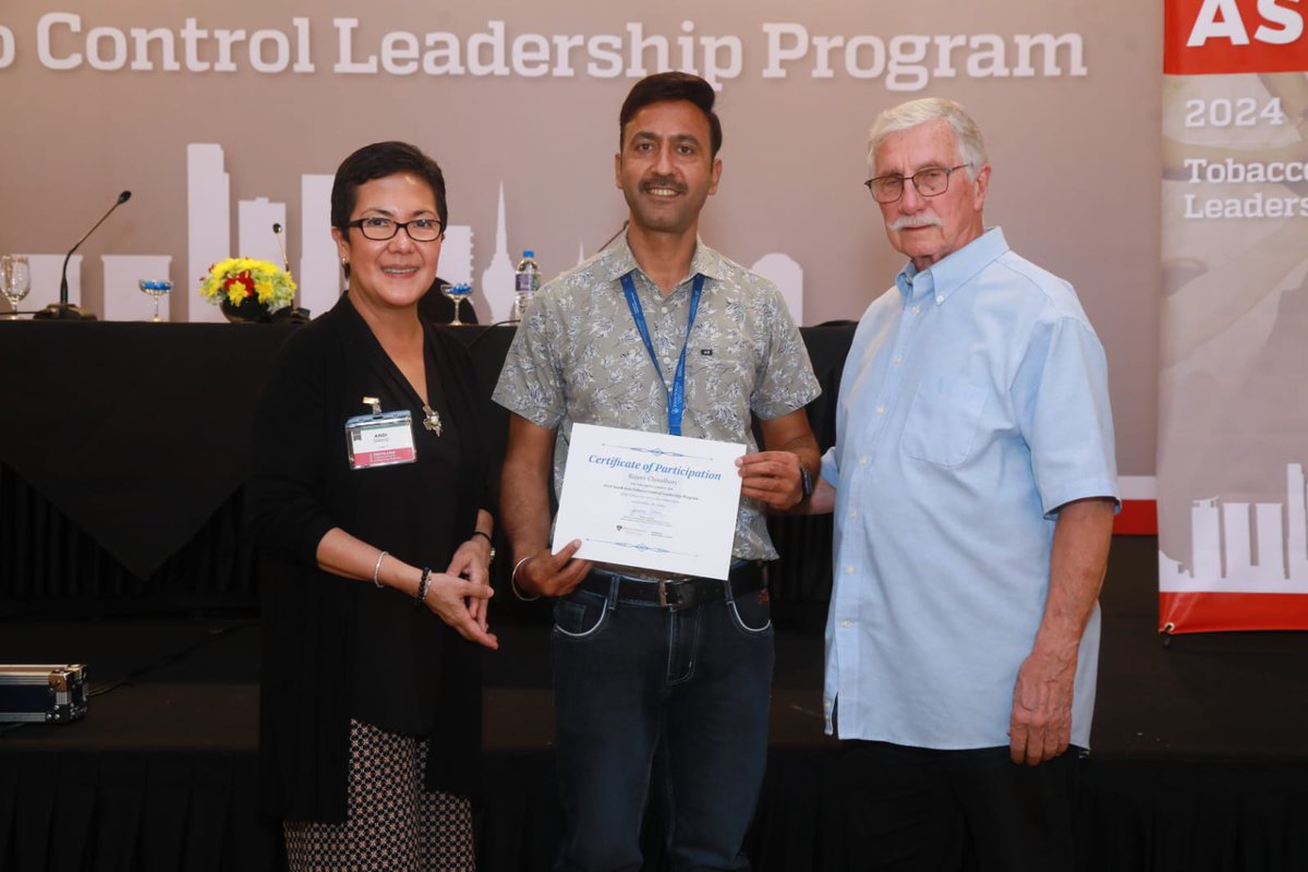 RCTC PGI (@rctcpgi) on Twitter photo We are proud to share that <a href="/thecoolrajeev/">Rajeev Choudhary</a>, Project Coordinator, actively participated in the 2024 South Asia Regional Tobacco Control Leadership Program #SARLP, held in Sri Lanka, from 9 -13 Dec 2024.
Organized by <a href="/JohnsHopkinsSPH/">Johns Hopkins Bloomberg School of Public Health</a> IGTC. We are proud to share that <a href="/thecoolrajeev/">Rajeev Choudhary</a>, Project Coordinator, actively participated in the 2024 South Asia Regional Tobacco Control Leadership Program #SARLP, held in Sri Lanka, from 9 -13 Dec 2024.
Organized by <a href="/JohnsHopkinsSPH/">Johns Hopkins Bloomberg School of Public Health</a> IGTC.