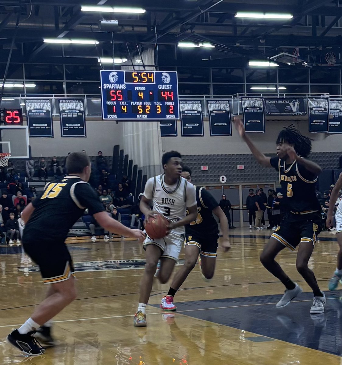 <a href="/RH_BBall/">RH Boys Basketball</a> wins a hard fought game vs <a href="/AthleticsMcQ/">McQuaidAthletics</a> 65-57. <a href="/rhschools/">rhschools</a> <a href="/RHSportsBooster/">R-H Sports Booster</a> will take on <a href="/FCSDSports/">Fairport Athletics</a> in Saturdays <a href="/SecVBBasketball/">Section V Boys Basketball</a> Class AAA Championship Time TBD

<a href="/PrimetimeBall_/">Primetime585⭕️</a> 
<a href="/MarquelSports/">Marquel Slaughter</a> 
<a href="/AJFeldmanTV/">AJ Feldman</a> 
<a href="/PickinSplinters/">Paul Gotham</a> 
<a href="/IanMillsTV/">Ian Mills</a>