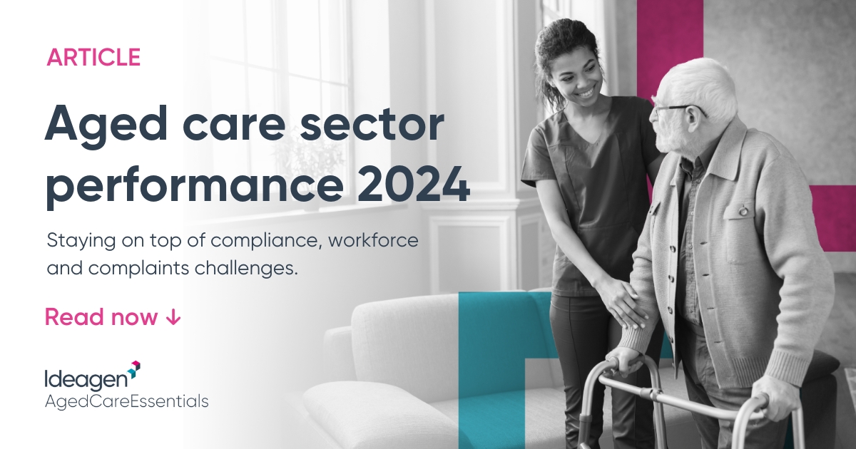 Is your aged care organisation ready for 2025? ⚖️📰

The aged care sector is at a pivotal point as it faces significant reforms under the new Aged Care Act in 2025. From compliance challenges and workforce pressures to rising complaints, the landscape is evolving rapidly - and