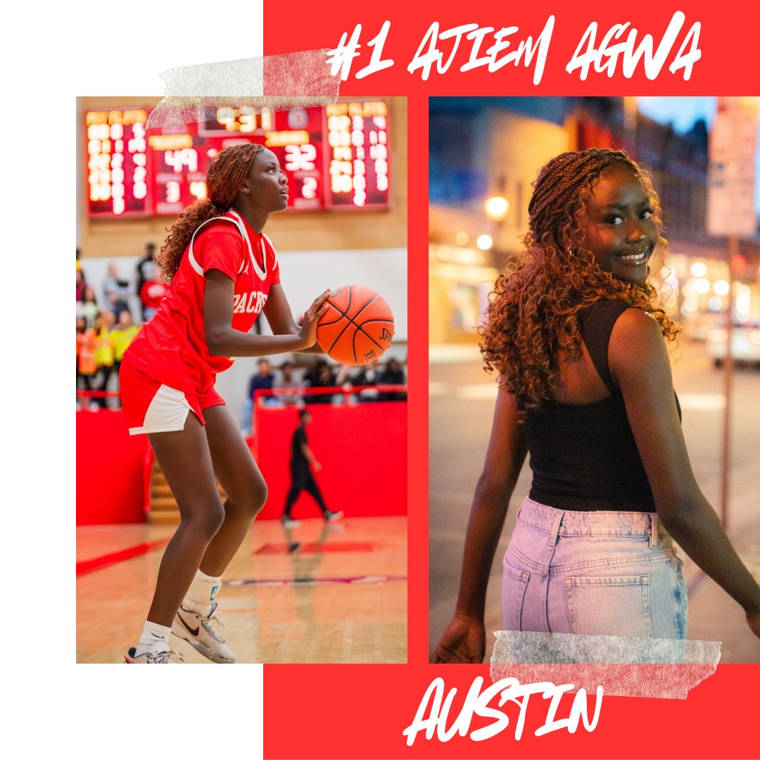 Out of Austin- Representing the Packers- 5'7" Wing #1 Ajiem Agwa! Ajiem is undecided on her basketball decision, but plans to play at the next level.  Congrats <a href="/Ajiem_Agwa/">Ajiem</a> on being a 3A All-Star! See you in April! <a href="/AustinGirlsBB/">AHS Girls Basketball</a>