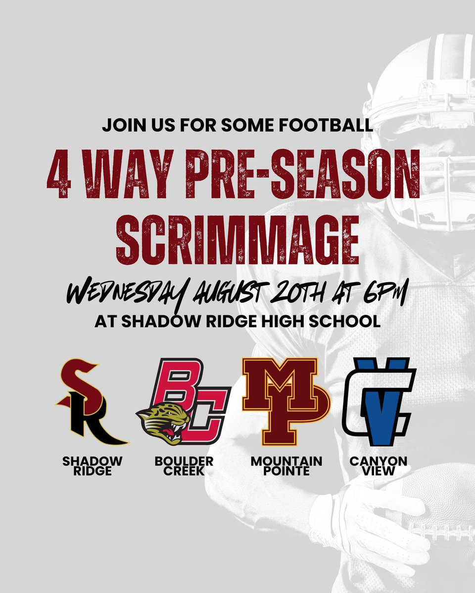 <a href="/DysartUSD/">Dysart Schools</a> <a href="/ShadowRidgeHS/">Shadow Ridge HS</a> <a href="/BCJagsFootball/">BCJags</a> <a href="/CVjagsfootball/">Canyon View Jaguar Football</a> <a href="/MPHS_FBBoosters/">MPHS Pride Football Boosters</a> <a href="/CodyTCameron/">Cody Cameron</a> <a href="/gridironarizona/">Gridiron Arizona</a> <a href="/azc_obert/">Richard Obert</a> <a href="/RsmithYWV/">Richard Smith</a> <a href="/JUSTCHILLY/">Just Chilly</a>