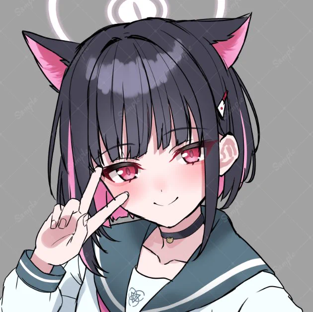 自撮りが上手いカズサ 