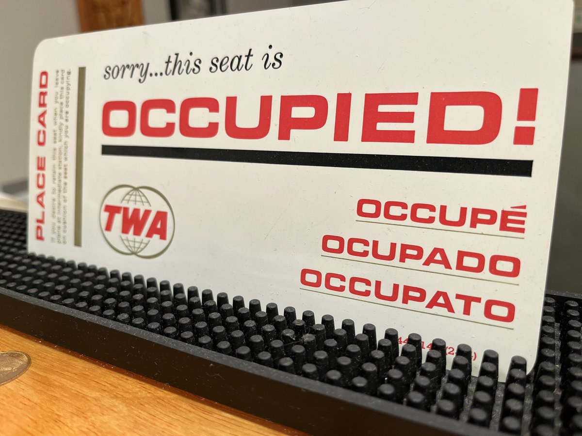 The Steel City Lawyer (@steelcitylawyer) on Twitter photo At my office, there are many relics of a finer era, such as this little gem. <a href="/FlyTransWorld/">Trans World Airlines</a> At my office, there are many relics of a finer era, such as this little gem. <a href="/FlyTransWorld/">Trans World Airlines</a>