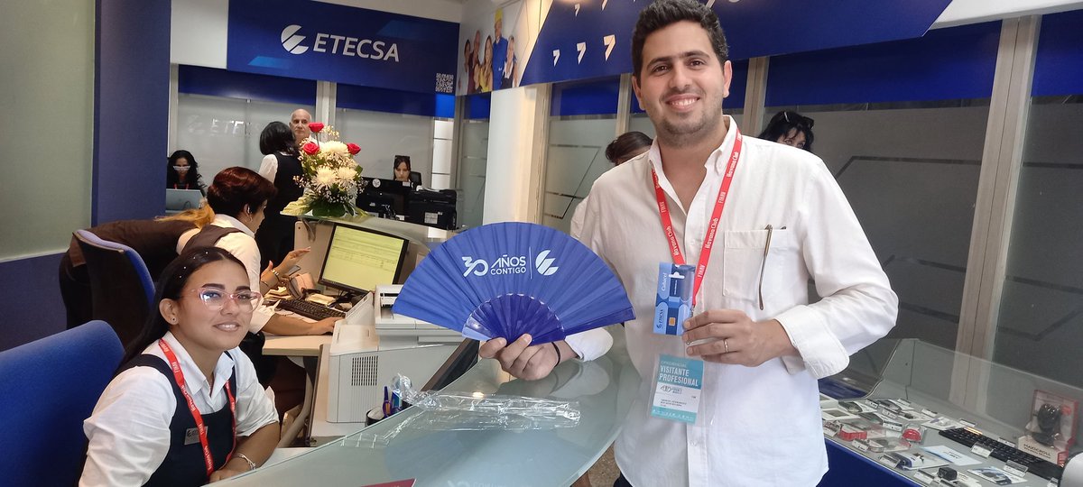LisetD84's tweet image. 👉#Cubaceltur continúa siendo la mejor opción de comunicación para las personas que visitan nuestros país 🇨🇺
#EtecsaConCuba 💙