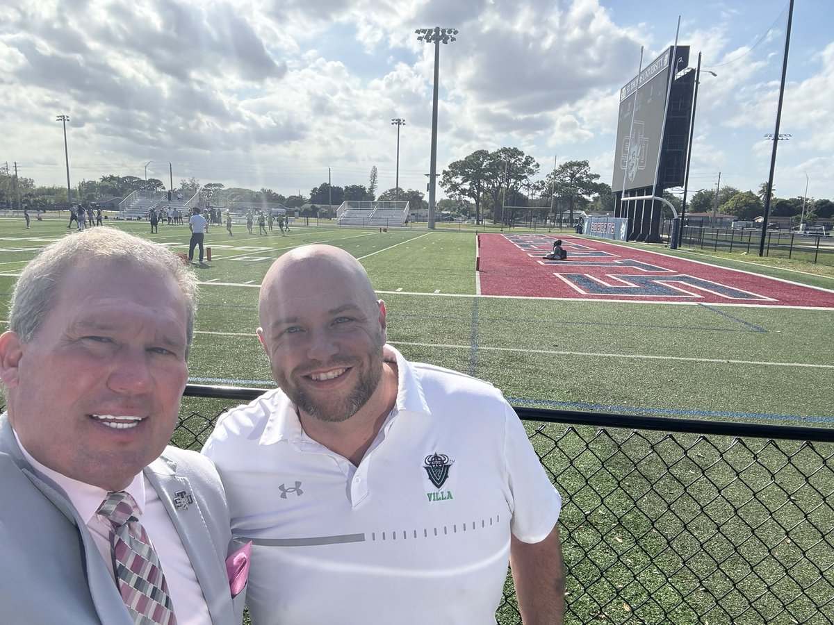 Brian Emerson (@emersonbrianj) on Twitter photo It was great seeing my old friend and mentor <a href="/STUPrez/">David A. Armstrong, J.D.</a> Dave Armstrong today at <a href="/StThomasUniv/">St. Thomas University</a>.  Our <a href="/VillaVikings/">Villa Vikings</a> played the Bobcats in women’s flag football.  Let’s make this a tradition! It was great seeing my old friend and mentor <a href="/STUPrez/">David A. Armstrong, J.D.</a> Dave Armstrong today at <a href="/StThomasUniv/">St. Thomas University</a>.  Our <a href="/VillaVikings/">Villa Vikings</a> played the Bobcats in women’s flag football.  Let’s make this a tradition!