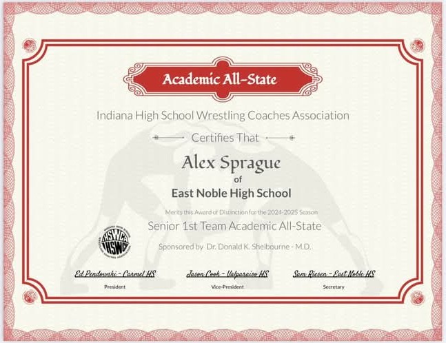 Adam Sprague (@spragu77) on Twitter photo Super proud of your efforts on and off the wrestling mat and/or football field. Keep striving for greatness! Well done, <a href="/alex_sprague07/">Alex Sprague</a> !! Super proud of your efforts on and off the wrestling mat and/or football field. Keep striving for greatness! Well done, <a href="/alex_sprague07/">Alex Sprague</a> !!