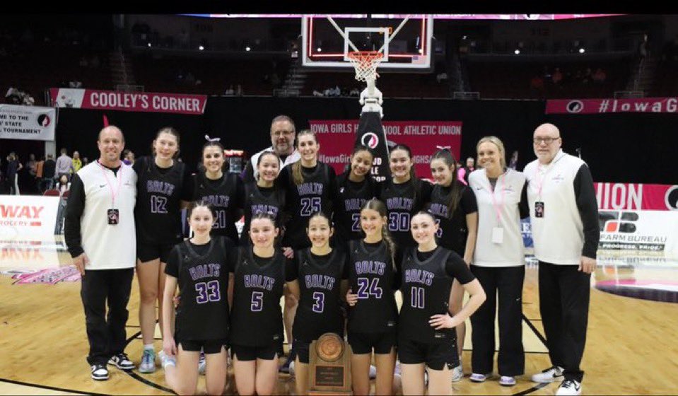 Our season came to an end today against a very good Johnston team. Although we lost, we are so proud of all the girls this season. 

Thank you to the Liberty community for all your support this season.  Go Bolts!!💜💜