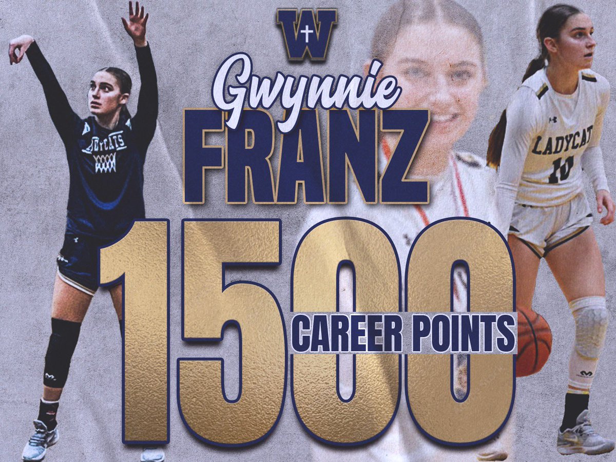 Whitefield Girls Basketball (@whitefield_gbb) on Twitter photo Lady Cats (24-9) advance to the 6th Region semifinals on Wednesday after picking up the win vs the defending 6th Region Champs #14 Butler (22-7) at Butler!
Notes:
🏀 <a href="/gwynnieFranz20/">Gwynnie Franz</a> scored her 1500th Career Point tonight!
🏀 24th win, MOST SINGLE SEASON IN SCHOOL HISTORY‼️ Lady Cats (24-9) advance to the 6th Region semifinals on Wednesday after picking up the win vs the defending 6th Region Champs #14 Butler (22-7) at Butler!
Notes:
🏀 <a href="/gwynnieFranz20/">Gwynnie Franz</a> scored her 1500th Career Point tonight!
🏀 24th win, MOST SINGLE SEASON IN SCHOOL HISTORY‼️