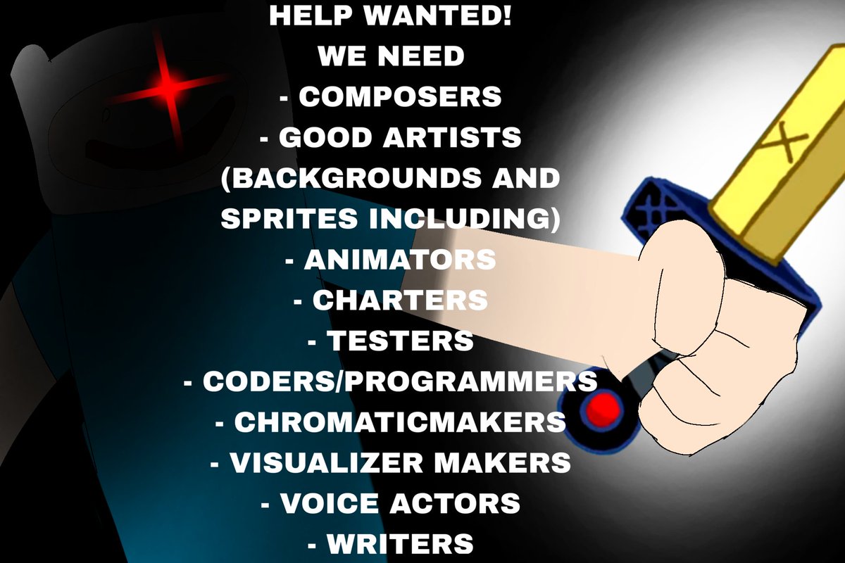 FNF : Television Distortion (CANCELLED) (@televdistort) on Twitter photo HELP WANTED! Everything we need is in the picture
My Discord Contact: "dowmashup47"
#fnf #fnfmod #pibbyapocalypse
<a href="/News_Funkin/">Funkin News</a>
<a href="/FNFNewsSP/">FNF News</a>
<a href="/FNFNewsESP/">FNF News Spanish</a>
<a href="/FNFnewsespanis/">⭐️FNIS ****** ☕️</a>
<a href="/FunkiMini/">Mini Funky News (retired lol)</a>
<a href="/FNFNewsAnnounc1/">FNF News</a>
<a href="/fnfbrasil/">FNFNEWS 🇧🇷 | Sexta Noite Brasil</a>
<a href="/FnfNews_/">FNN: Friday Night News</a>
<a href="/iDuckFilms/">iDuckFilms</a>
<a href="/FNFHELPWANTED/">FNFHELPWANTEDMOD</a>
<a href="/THEREALTIMELIME/">Daily FNF Reviewer (Synecdoche Funkin ???%)</a> HELP WANTED! Everything we need is in the picture
My Discord Contact: "dowmashup47"
#fnf #fnfmod #pibbyapocalypse
<a href="/News_Funkin/">Funkin News</a>
<a href="/FNFNewsSP/">FNF News</a>
<a href="/FNFNewsESP/">FNF News Spanish</a>
<a href="/FNFnewsespanis/">⭐️FNIS ****** ☕️</a>
<a href="/FunkiMini/">Mini Funky News (retired lol)</a>
<a href="/FNFNewsAnnounc1/">FNF News</a>
<a href="/fnfbrasil/">FNFNEWS 🇧🇷 | Sexta Noite Brasil</a>
<a href="/FnfNews_/">FNN: Friday Night News</a>
<a href="/iDuckFilms/">iDuckFilms</a>
<a href="/FNFHELPWANTED/">FNFHELPWANTEDMOD</a>
<a href="/THEREALTIMELIME/">Daily FNF Reviewer (Synecdoche Funkin ???%)</a>