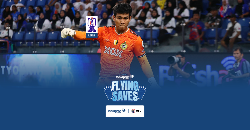 MFL_MY's tweet photo. Saksikan rangkuman pilihan Malaysia Airlines Flying Saves LS22
Seorang pengundi bertuah berpeluang memenangi 5000 mata ganjaran Enrich Saver Fan!
Undi "saves" kegemaran anda sebelum 11:55 Malam, 7 Mac 2025.
Tertakluk terma & syarat.
#MASFlyingSaves #LigaSuper2024-25