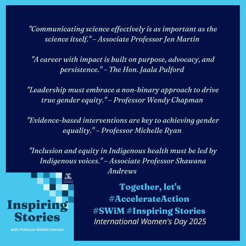 MDHS Diversity Inclusion (@mdhsdiversity) on Twitter photo How do we #AccelerateAction for gender equity in health and research? By listening, learning, and amplifying the voices of women leaders. Tune in to inspiring conversations this #IWD2025 #SWiM #InspiringStories
Podcast:open.spotify.com/show/2t6HbI3OUā¦
Learn more:mdhs.unimelb.edu.au/diversity-and-⦠How do we #AccelerateAction for gender equity in health and research? By listening, learning, and amplifying the voices of women leaders. Tune in to inspiring conversations this #IWD2025 #SWiM #InspiringStories
Podcast:open.spotify.com/show/2t6HbI3OUā¦
Learn more:mdhs.unimelb.edu.au/diversity-and-ā¦