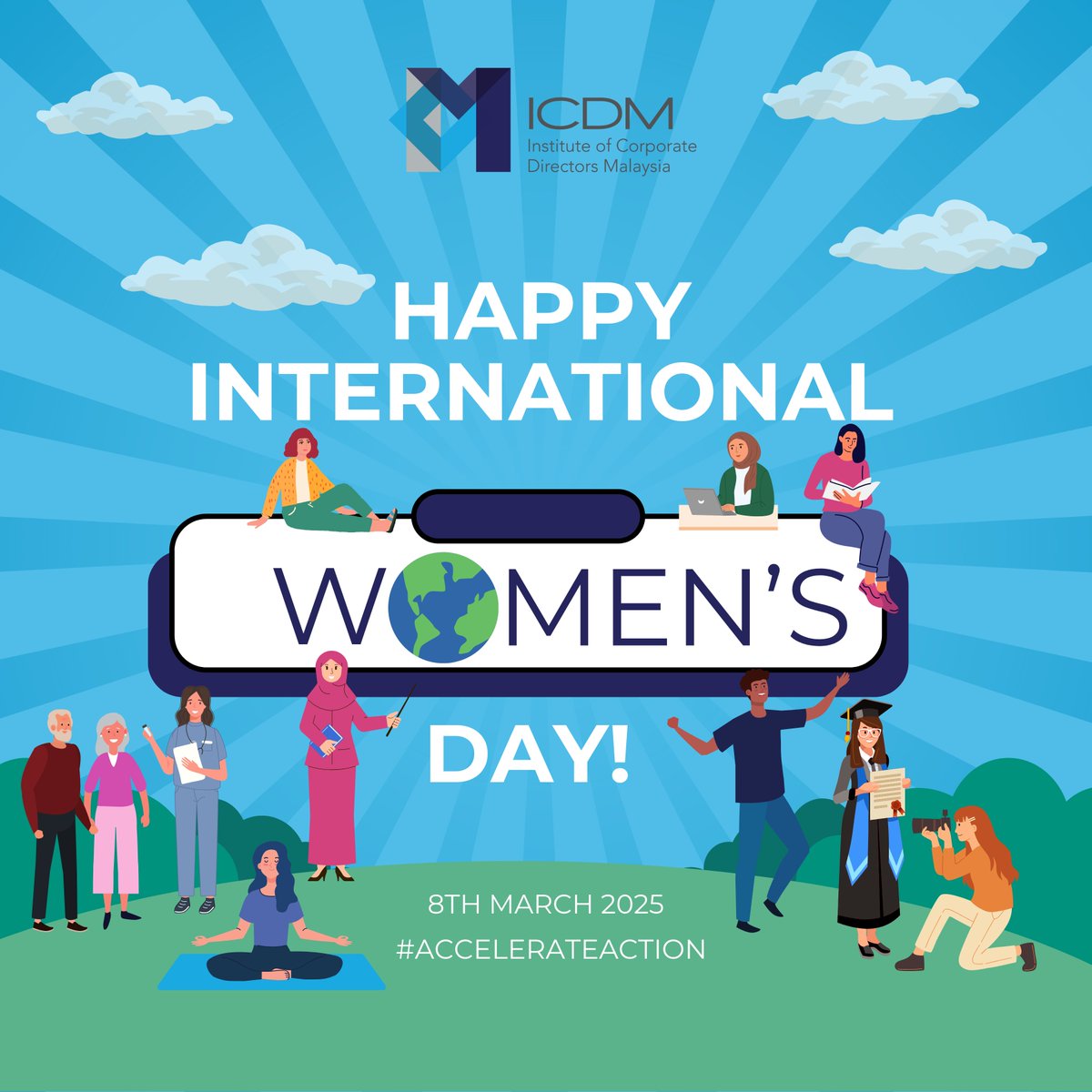 ICDMalaysia's tweet image. Happy International Women's Day 2025! Let’s uplift one another and celebrate women's remarkable achievements worldwide. Together, we can forge a future where everyone thrives!
#IWD2025 #GenderEquity #ICDM
