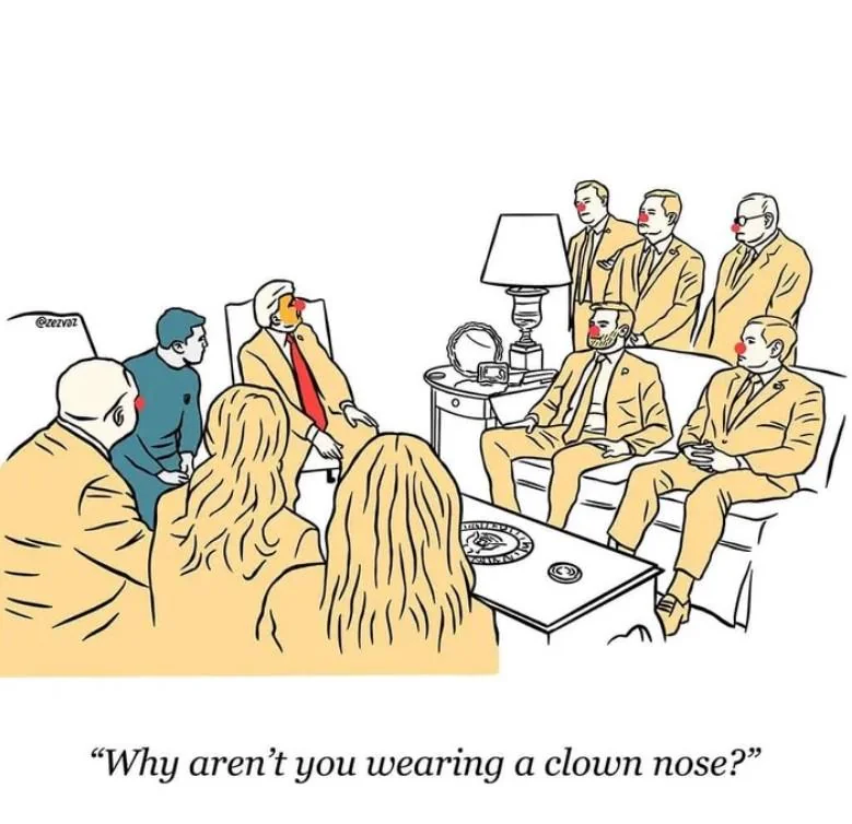 YourAnonNews's tweet photo. When the clown moves into the palace, he doesn't become a king. The palace instead becomes a circus. https://t.co/PY9jav4qyX