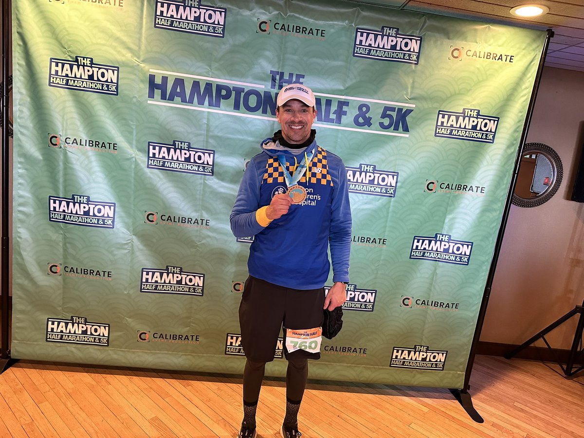 Joey McIntyre (@joey_j_mcintyre) on Twitter photo Put on the new @bostonchildrens singlet to race the Hampton Half. 19 degrees with a 20mph wind made it feel like single digits. Huge shoutout to the race organizers and support staff. 49 days until the <a href="/bostonmarathon/">Boston Marathon</a> #milesformiracles Put on the new @bostonchildrens singlet to race the Hampton Half. 19 degrees with a 20mph wind made it feel like single digits. Huge shoutout to the race organizers and support staff. 49 days until the <a href="/bostonmarathon/">Boston Marathon</a> #milesformiracles