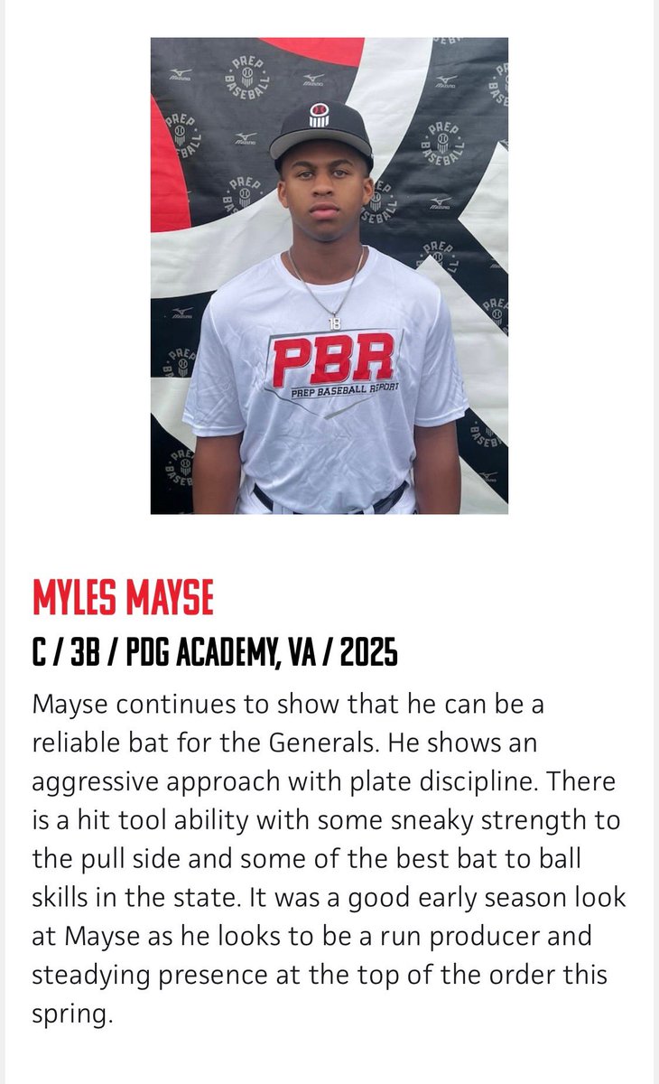 MylesMayse's tweet image. ‘25 Opening Series @PDGABASEBALL  
#Senior2025
#SpringBaseball
#HighSchoolBaseball
@AStateBaseball @silvam2016 @PrepBaseballVA