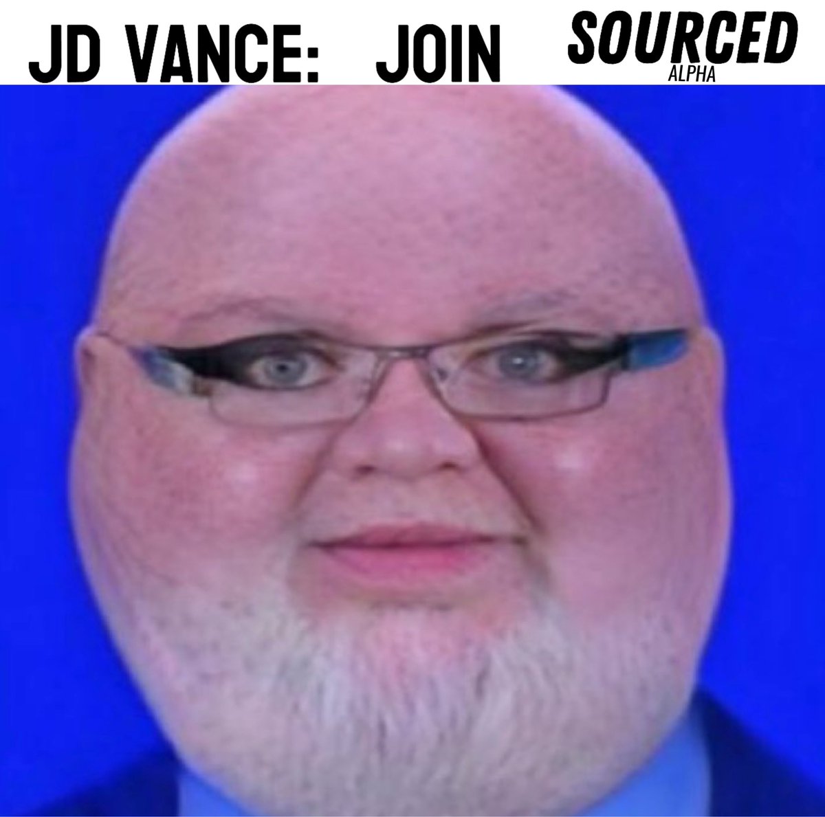 SourcedAlpha's tweet image. A message from JD Vance🗣️