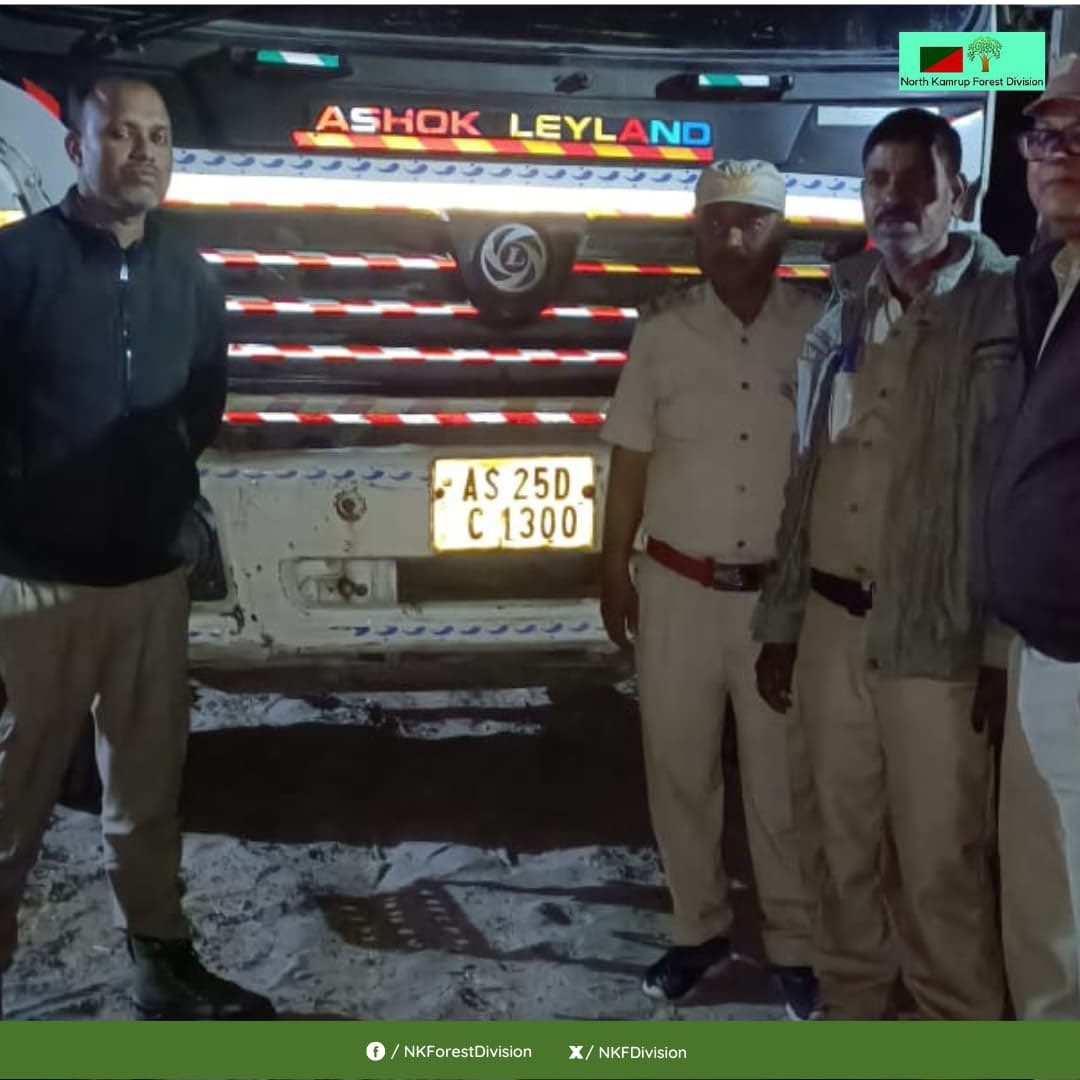 During our night patrolling duty, our team successfully seized four dumpers involved in the illegal transportation of earth, sand, and sand-gravel from the Bhawanipur area.